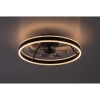 Sufitowy wiatrak z modułem LED Fanfy czarny biały 71337 40W 3000-6000K CCT