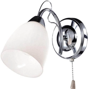 Kinkiet z włącznikiem Aron K-JSL-6218/1W CHR klosz chrom