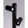 Stojąca lampa podwójna na taras MALONZO LE75160 LED 13W 3000K IP65 czarna