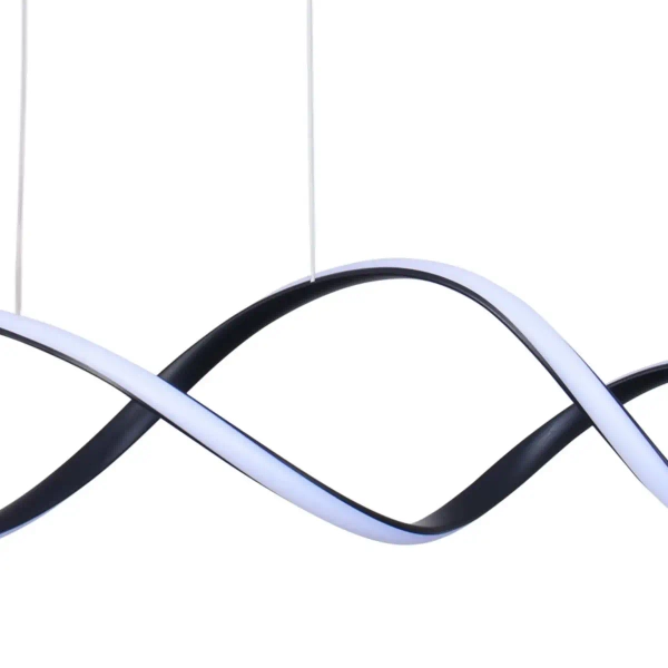 Wisząca lampa nad stół INFINITO 331069 LED 43W 4000K czarna