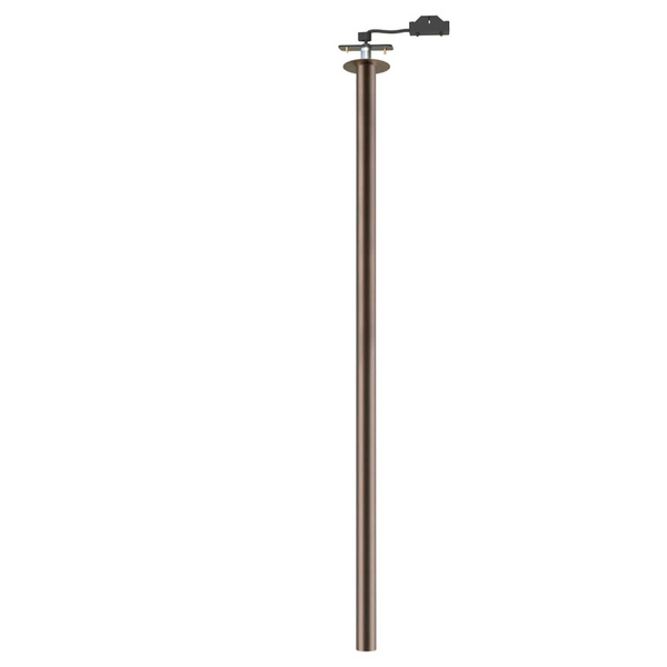 Podtynkowa lampa sufitowa Laser 10912 do gabinetu tuba brązowa