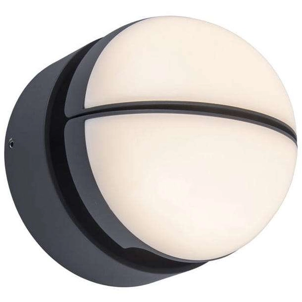 Regulowana lampa ścienna EKLIPS 5199001118 okrągła LED 13W 3000K IP54 szara