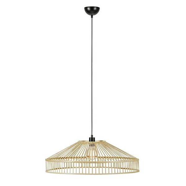 Bambusowa lampa zwisająca Tapa 108783 Markslojd nad stół naturalna