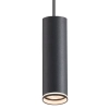 Jednofazowa wisząca lampa szynoprzewodowa Pipe Ring Track ML2077 czarny