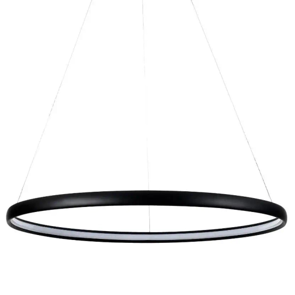 Wisząca lampa nowoczesna Carlo pierścień LED 26W 4000K czarny