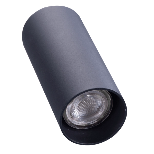 Ścienna lampa tubka Velia AZ4399 do sypialni czarna