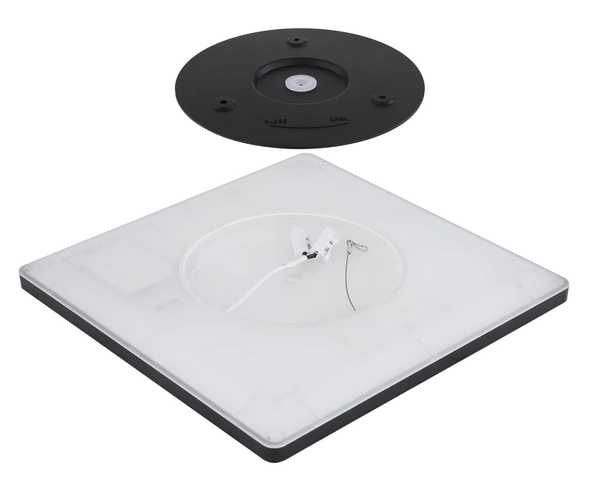 Plafon kwadratowy Sapana 41563-24B LED 24W 3000K square czarny