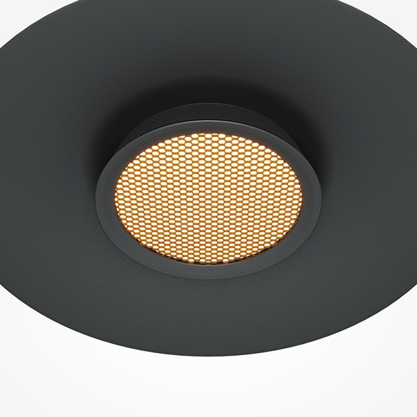 Wisząca lampa okragła El MOD041PL-L15B3K1 Maytoni LED 12W 3000K czarny