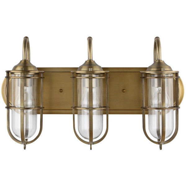 Potrójny kinkiet QN-URBANREST3 IP44 do łazienki mosiądz