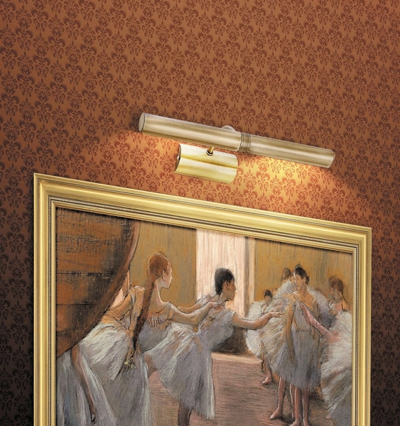 Kinkiet LAMPA ścienna PICTURE LIGHT 3642 Rabalux klasyczna OPRAWA metalowa galeryjka brąz