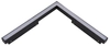 Szynowa oprawa Magneto Abigali LWQ-M09 LED 24W l-kształtna czarna
