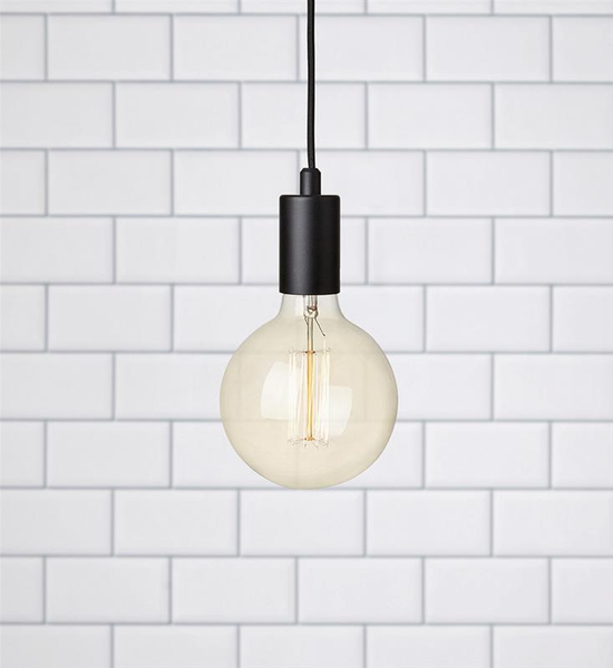 Czarna lampa wisząca Sky 107366 loftowy zwis nad wyspę do kuchni