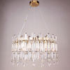 Pałacowa lampa wisząca Crown 9867-500 Zumaline crystals przezroczysta złota