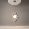 Wisząca modernistyczna lampa Opus MOD380PL-01GR nad stół do jadalni szara