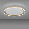 Pokojowa lampa sufitowa Ritus 15392-60 Just Light LED 28W 3000K pierścień mosiądz