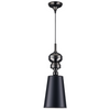 Loftowa lampa wisząca Queen MP-8846-18 black Step metalowa czarna