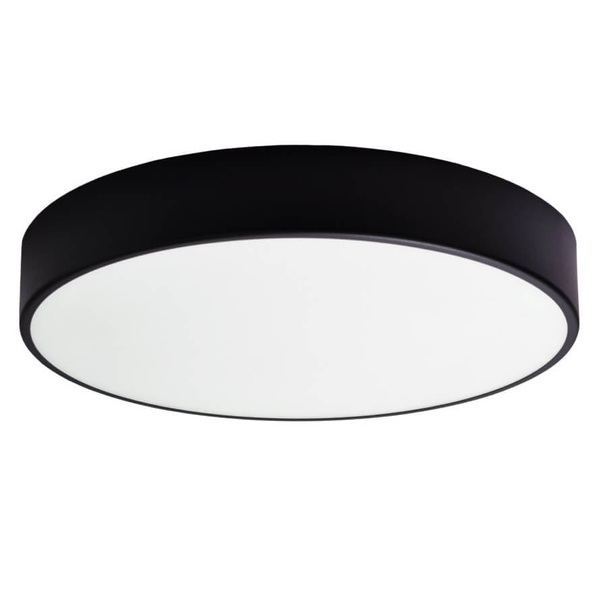 Okrągła lampa sufitowa Cleo 1307623600462 Temar LED 69W 4000K czarna