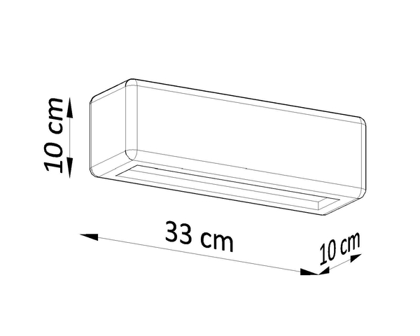 LAMPA ścienna SL.0840 ceramiczna OPRAWA kinkiet biały