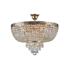 Glamour LAMPA plafon PALACE DIA890-CL-06-G Maytoni sufitowa OPRAWA kryształowa plafoniera pałacowa mosiądz