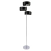 Podłogowa lampa stojąca DRS8006/3F 8C BL abażurowa chrom