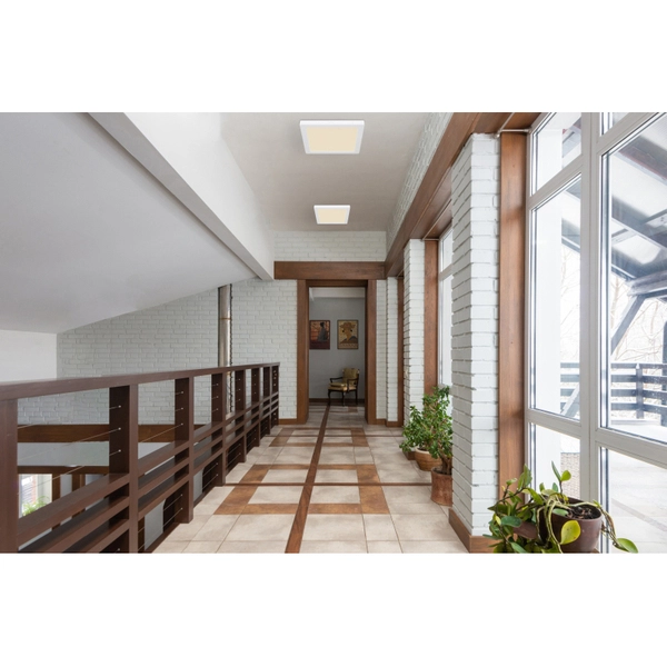 Lampa natynkowa Lasse 12380-18W do przedpokoju LED biała