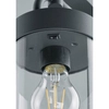 Stojąca lampa na taras CUSTYRA DL142404160 metalowa IP44 antracyt
