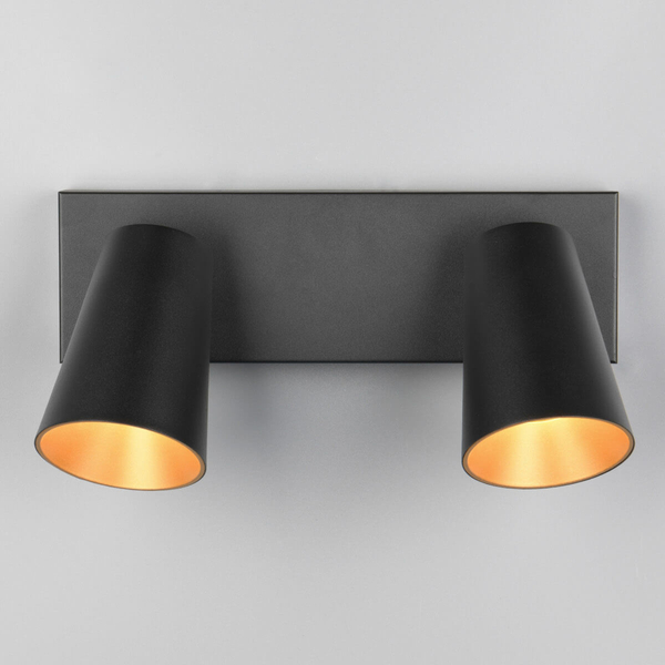Reflektorowa lampa sufitowa Sharp 817100232 z regulacją tuby czarna