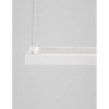 LAMPA wisząca JAEN LE41428 Luces Exclusivas minimalistyczna OPRAWA kwadratowy ZWIS LED 50W 3000K metalowy biały