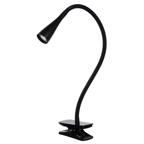 Lampa biurkowa z klipsem ZOZY 18256/03/30 Lucide LED 4W 3000K czarna
