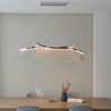 Wisząca lampa nad stół Orphelia 97219 Endon LED 31,2W 3000K wodospad chrom
