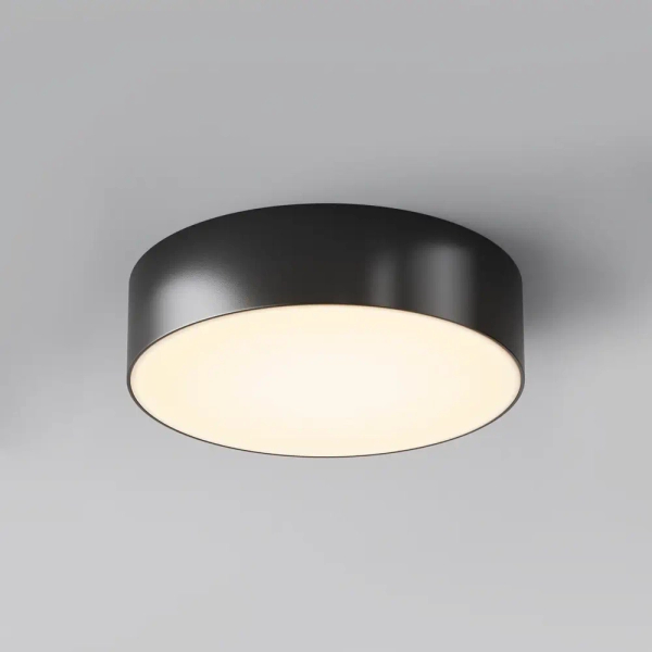 Sufitowa lampa zewnętrzna Zon IP O431CL-L30B3K LED 30W 3000K okrągła czarna