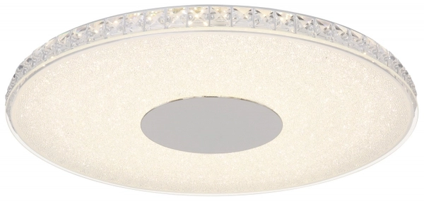 Plafon Globo Denni 49336-36R LED 36W 4000K kryształowy glamour biały