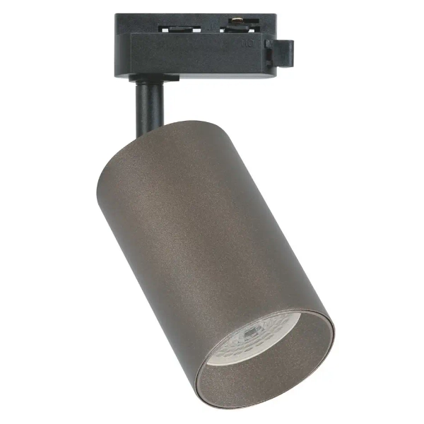 Industrialna lampa do szyn 3-obwodowych Pipe ML2335 tubka brązowy