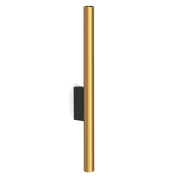 Nowoczesna tuba ścienna LASER 8308 Nowodvorski metalowy kinkiet mosiądz