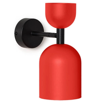 Jadalniana lampa ścienna Supuru SUK11220 czerwona pomarańczowa