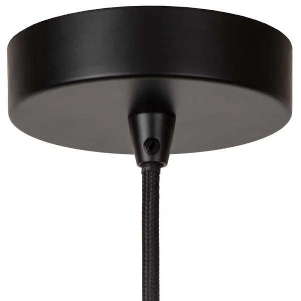 Lampa wisząca materiałowa FOLD 21439/40/31 nad stół biały czarny