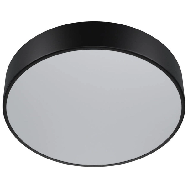 Czarny plafon salonowy 137623620811 LED 43W nowoczesny