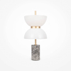 Nocna lampa salonowa Kyoto MOD178TL-L11GR3K LED 11W 3000K złota biała szara