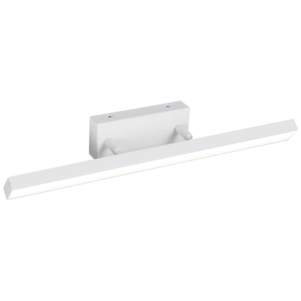 Kinkiet LAMPA ścienna ANDREW 5782 Rabalux metalowa OPRAWA regulowana LED 12W 3000K łazienkowa listwa IP44 biała matowa