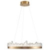 Pierścieniowa lampa wisząca Montana ST-6490P/1 LED 26W 3000K ring złoty