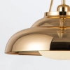 Industrialna lampa wisząca Palmetto QN-PALMETTO-PM-PB regulowany mosiądz