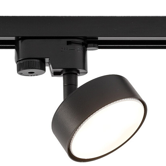 Okrągła lampa do systemów szynowych Profile Puck 10358 Nowodvorski czarna