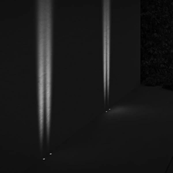 Zewnętrzny wpust ODL15-WW LED 1,5W 3000K okrągły IP67 srebrny