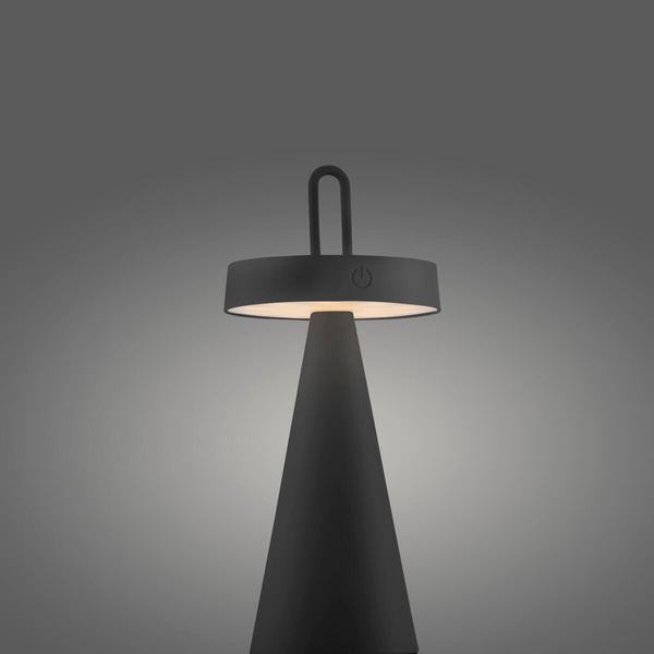 Lampka nocna ALWA 19302-18 Just Light LED 1,5W 2700K IP44 salonowa czarny