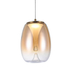 Szklana lampa wisząca PAMELA AZ6184 Azzardo LED 8W 3000K bursztynowa