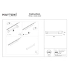 Szynowa lampa podłużna Basis TR104-1-12W3K-W-DE LED 12W 3000K 1-fazowa biała