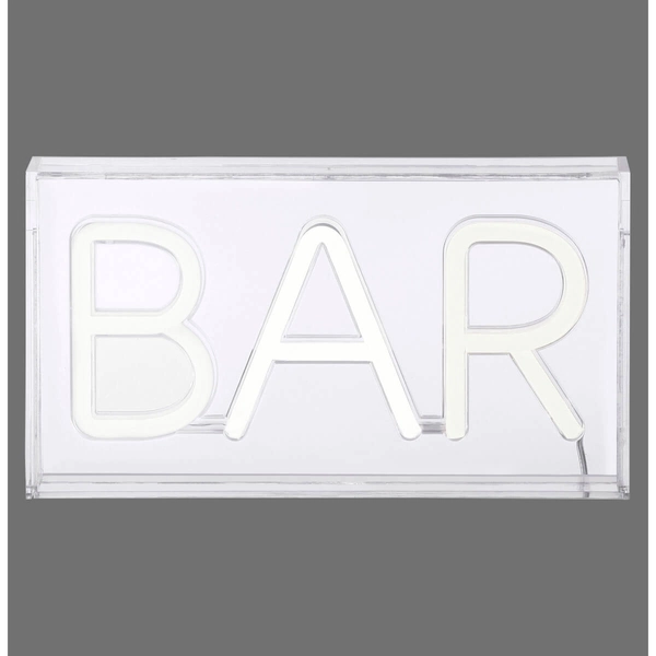 Stojąca lampa NEON-BAR 85026-16 Just Light LED 7,5W napis biały