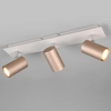 Potrójne reflektorki VANTOS DL365802400 Trio metalowe biały brązowy