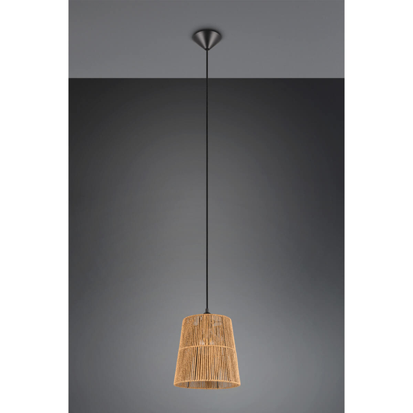 Zwisająca lampa Holm R31041026 RL Light zwis cage do salonu brązowy czarny