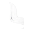 Designerskie krzesło salonowe Hover KH010100212 z tworzywa przezroczyste